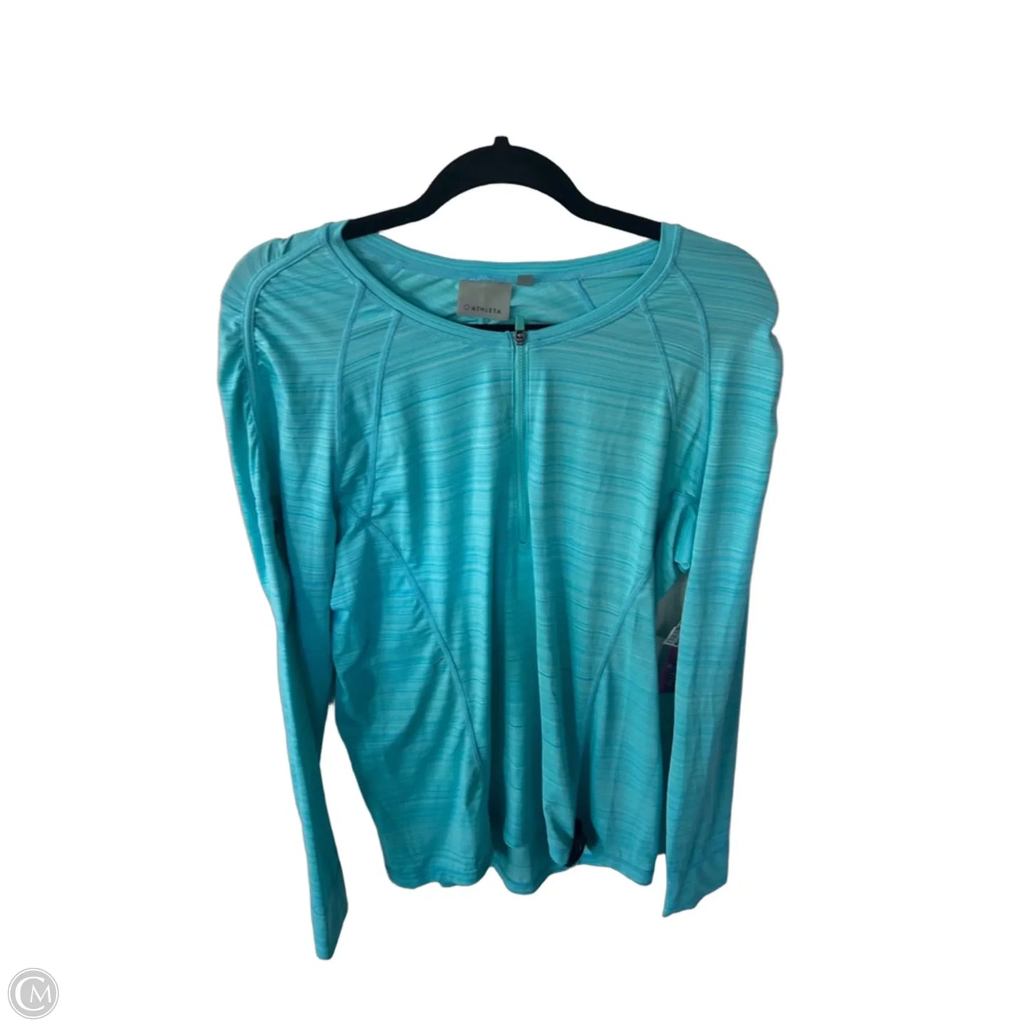 Athletic Top Long Sleeve Crewneck By Athleta In Blue, Size: Xl