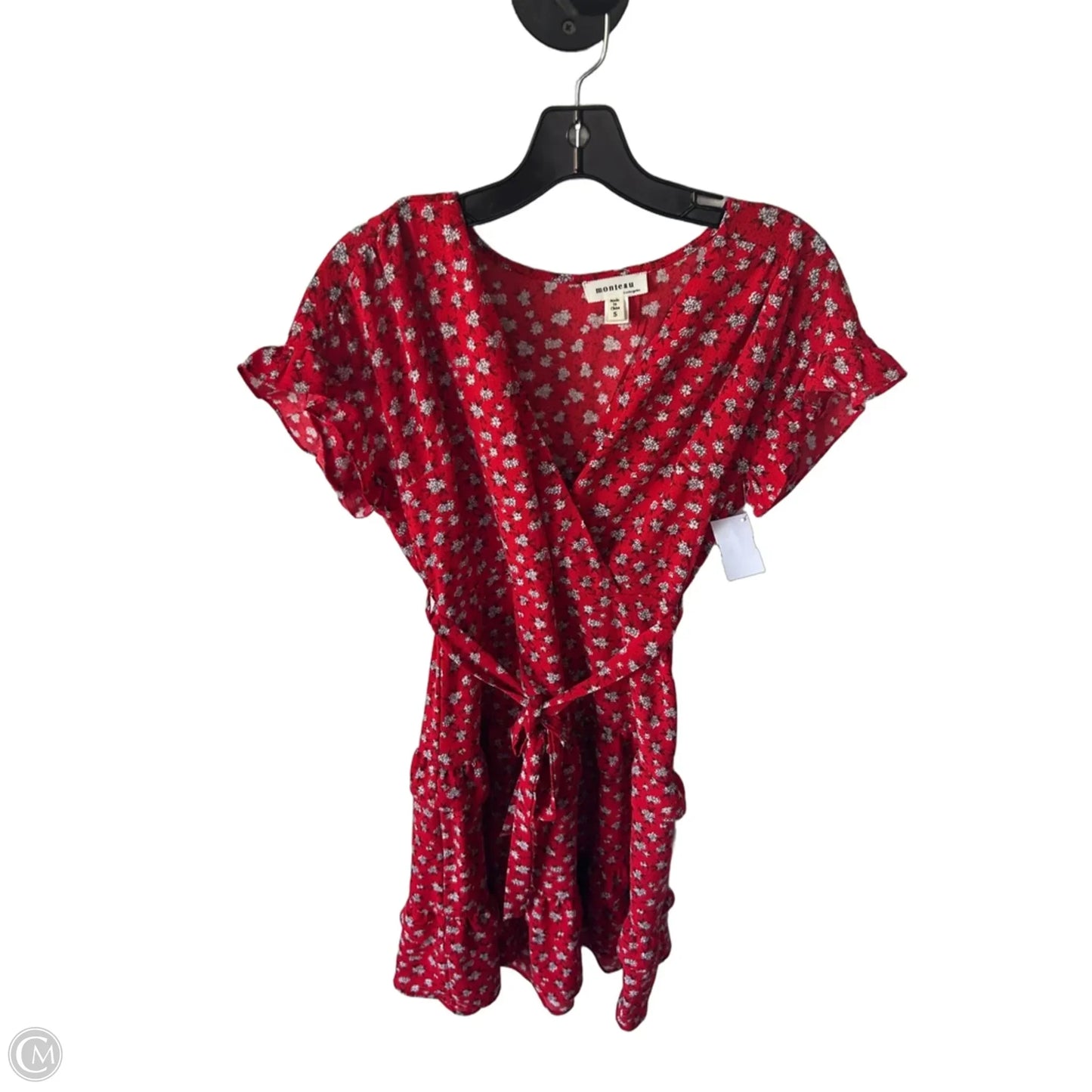 Dress Casual Short By Monteau In Red, Size: S