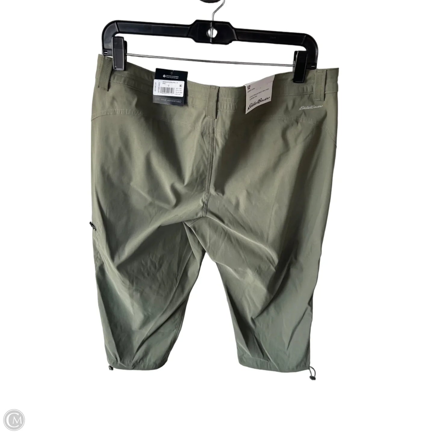 Capris By Eddie Bauer In Green, Size: 12