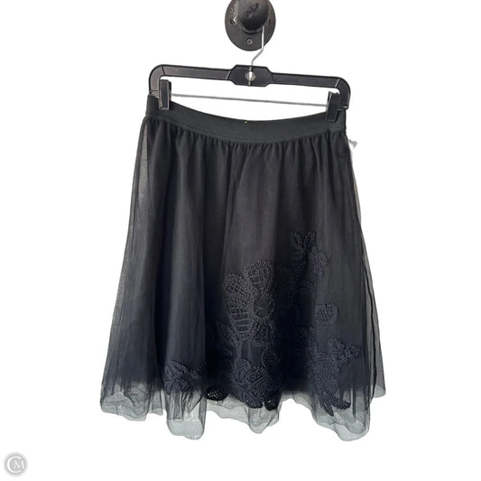 Skirt Midi By Maeve In Black, Size: 8