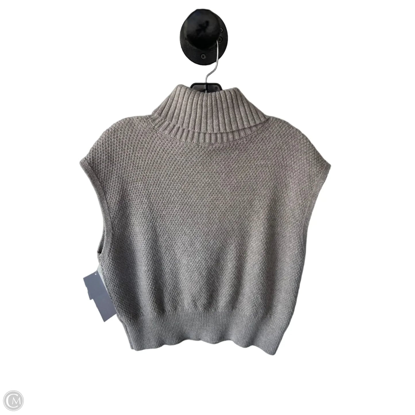 Vest Sweater By Express In Tan, Size: L