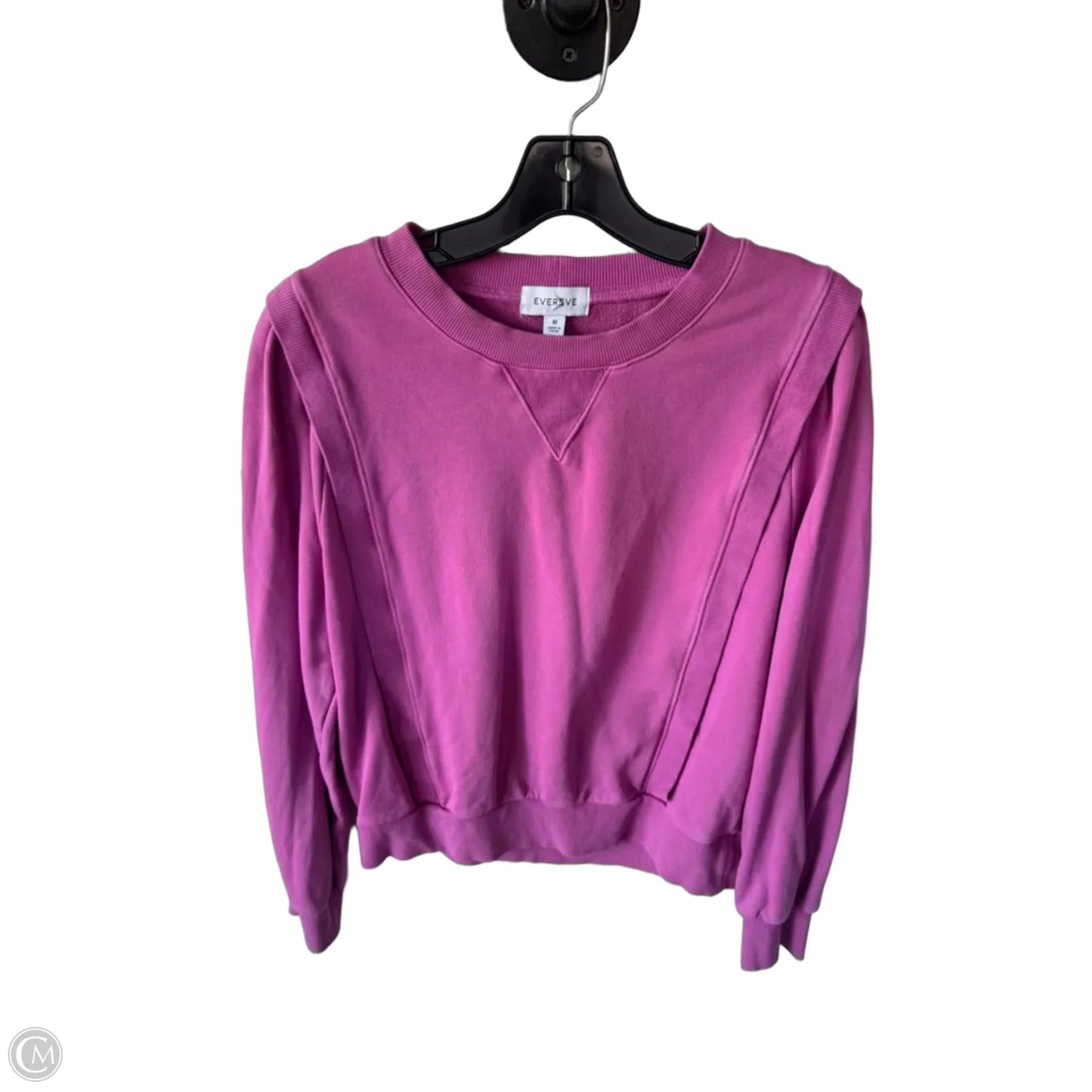 Sweatshirt Crewneck By Evereve In Pink, Size: M
