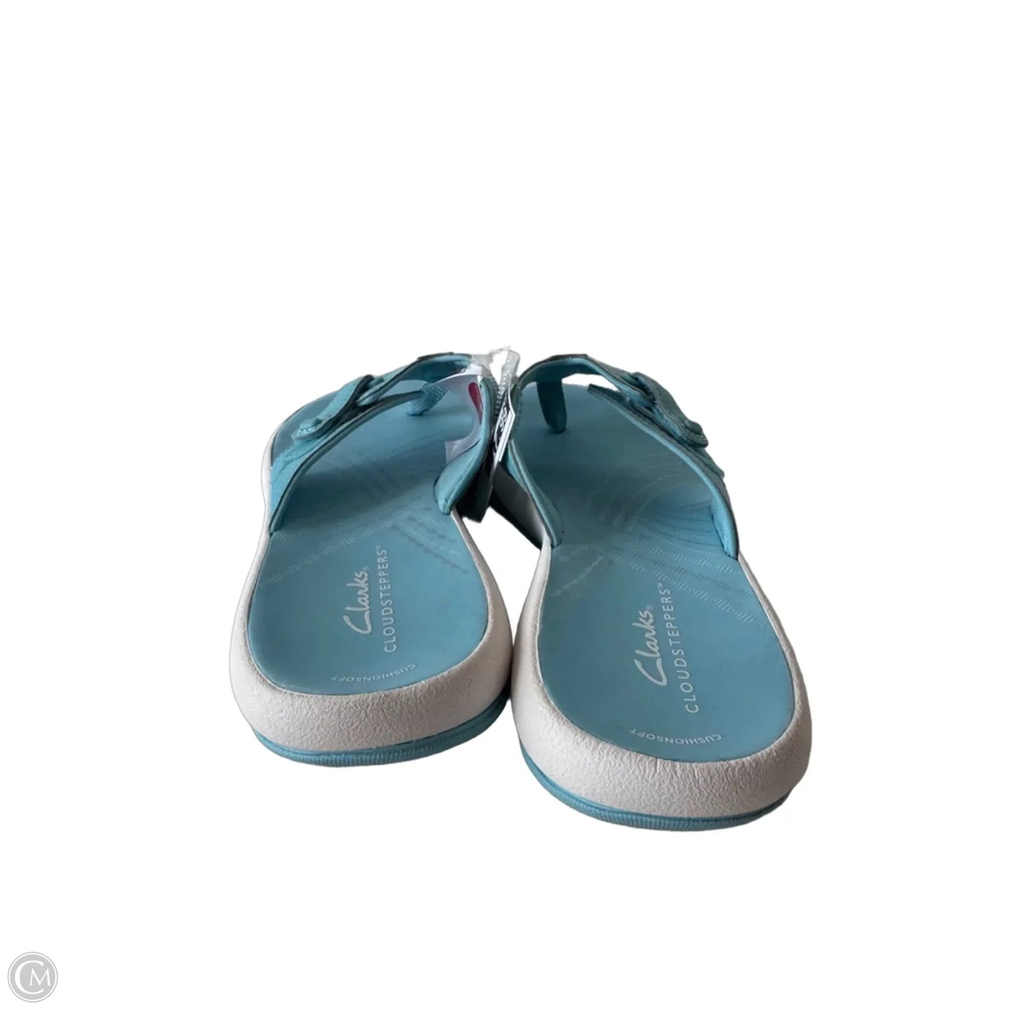 Sandals Flip Flops By Clarks In Blue, Size: 6