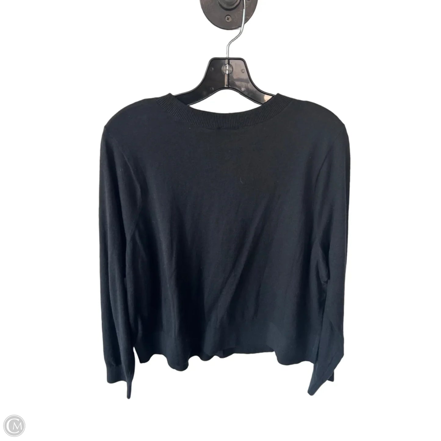 Sweater Cardigan By Torrid In Black, Size: 1x
