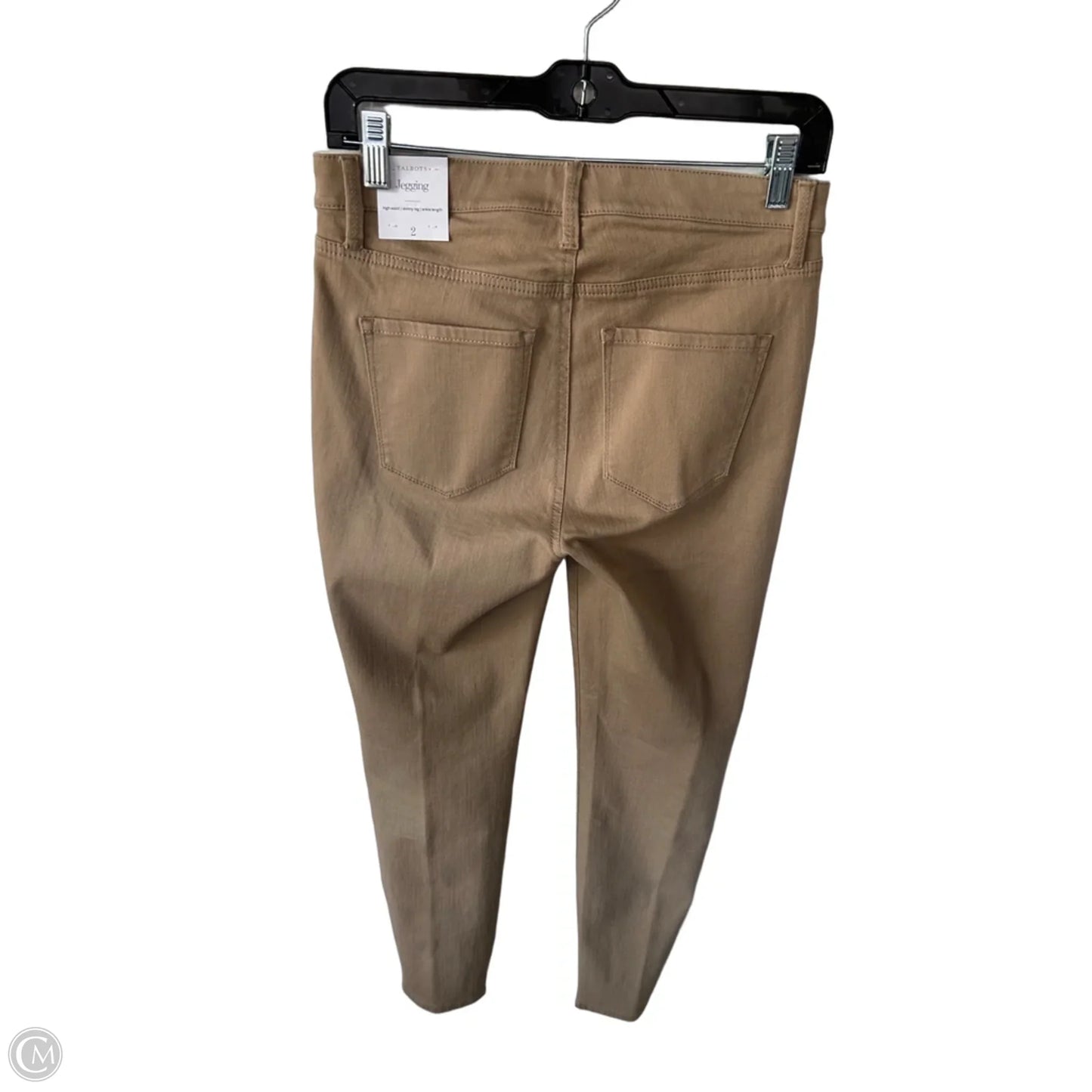 Jeans Jeggings By Talbots In Tan Denim, Size: 2