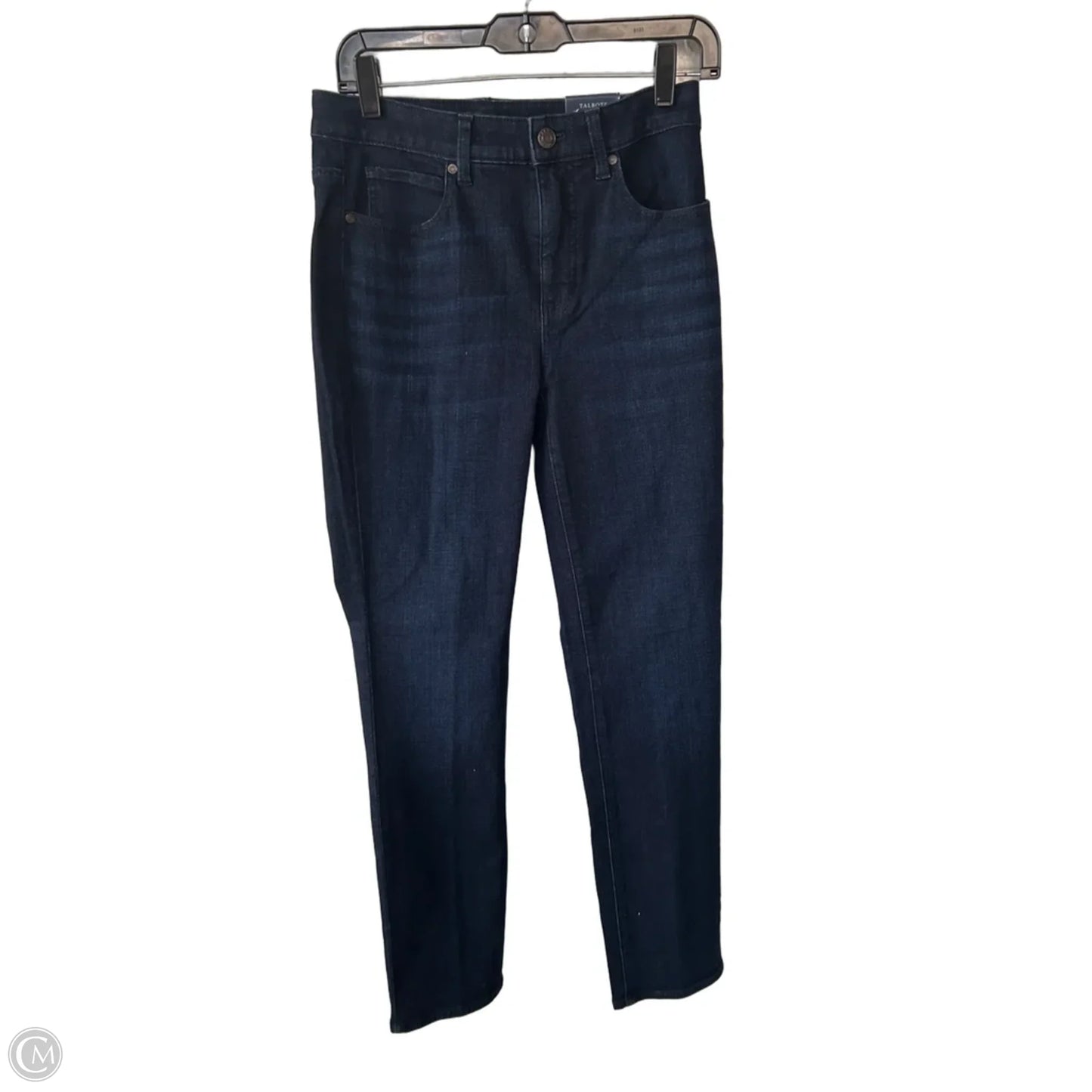 Jeans Straight By Talbots In Blue Denim, Size: 2