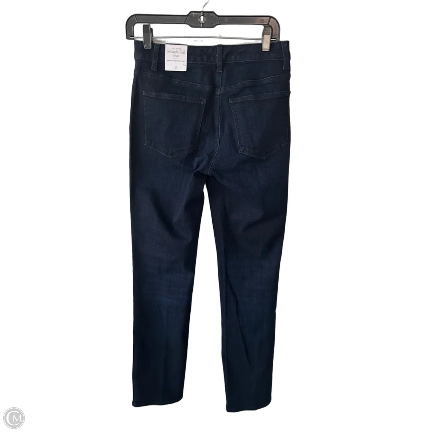 Jeans Straight By Talbots In Blue Denim, Size: 2