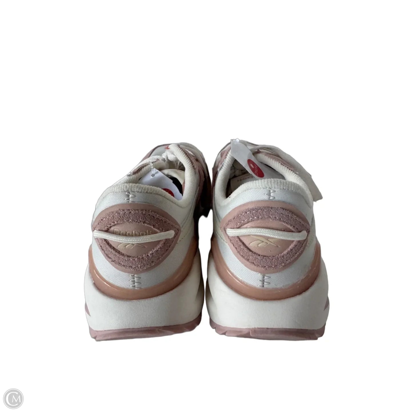 Shoes Athletic By Reebok In Cream & Pink, Size: 8.5