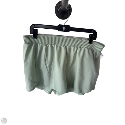 Athletic Shorts By Calia In Green, Size: 12