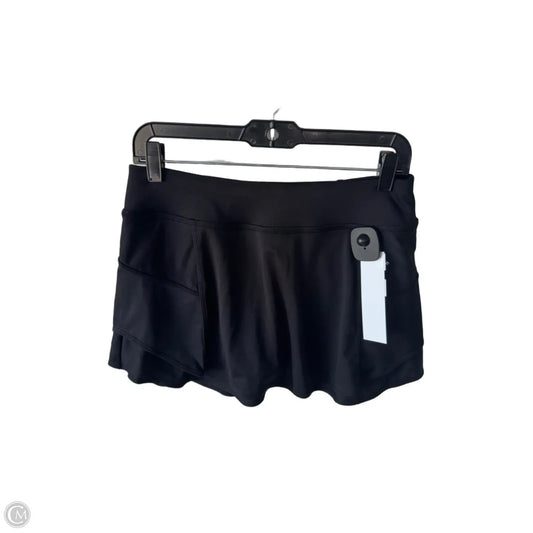 Athletic Skort By Athleta In Black, Size: 4