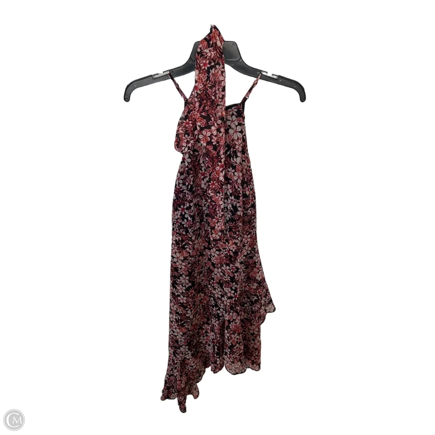 Dress Party Midi By Guess In Black & Orange, Size: Xs