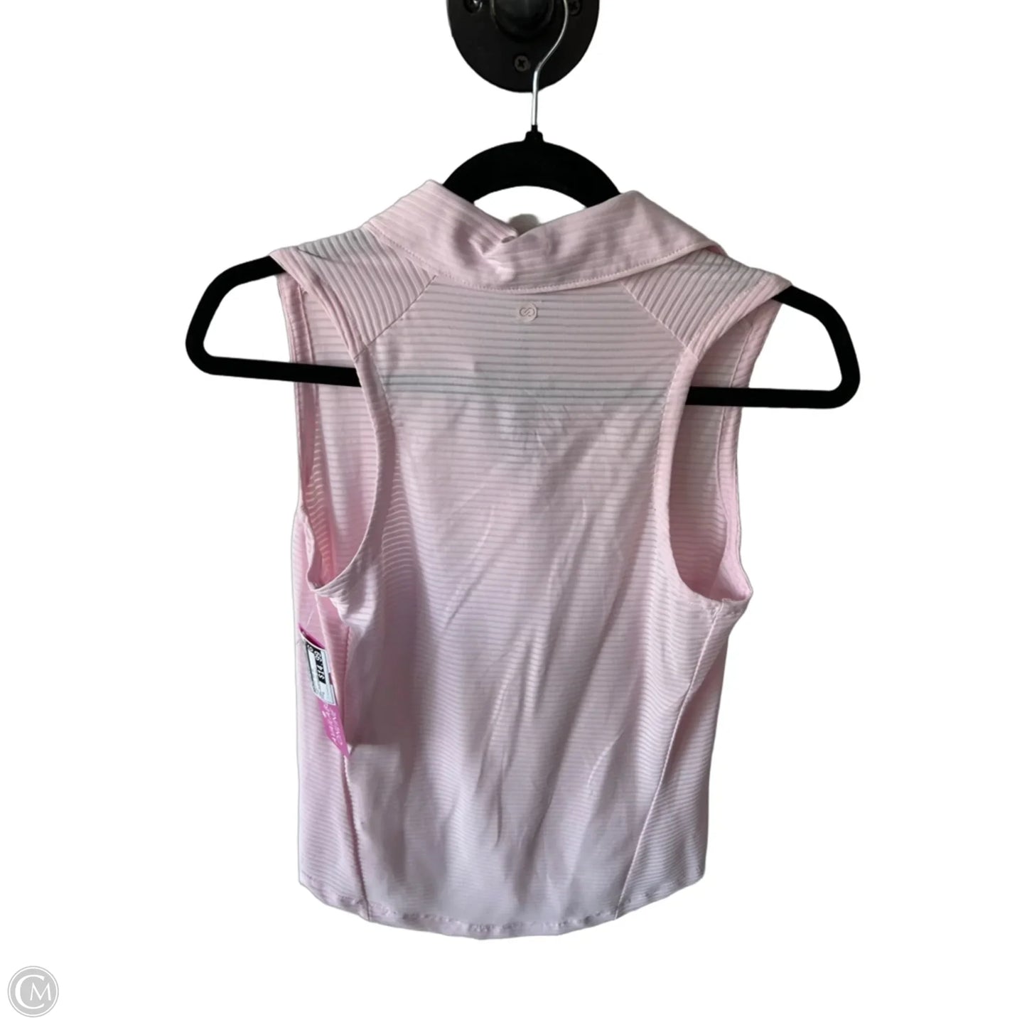 Athletic Top Short Sleeve By Calia In Pink, Size: S