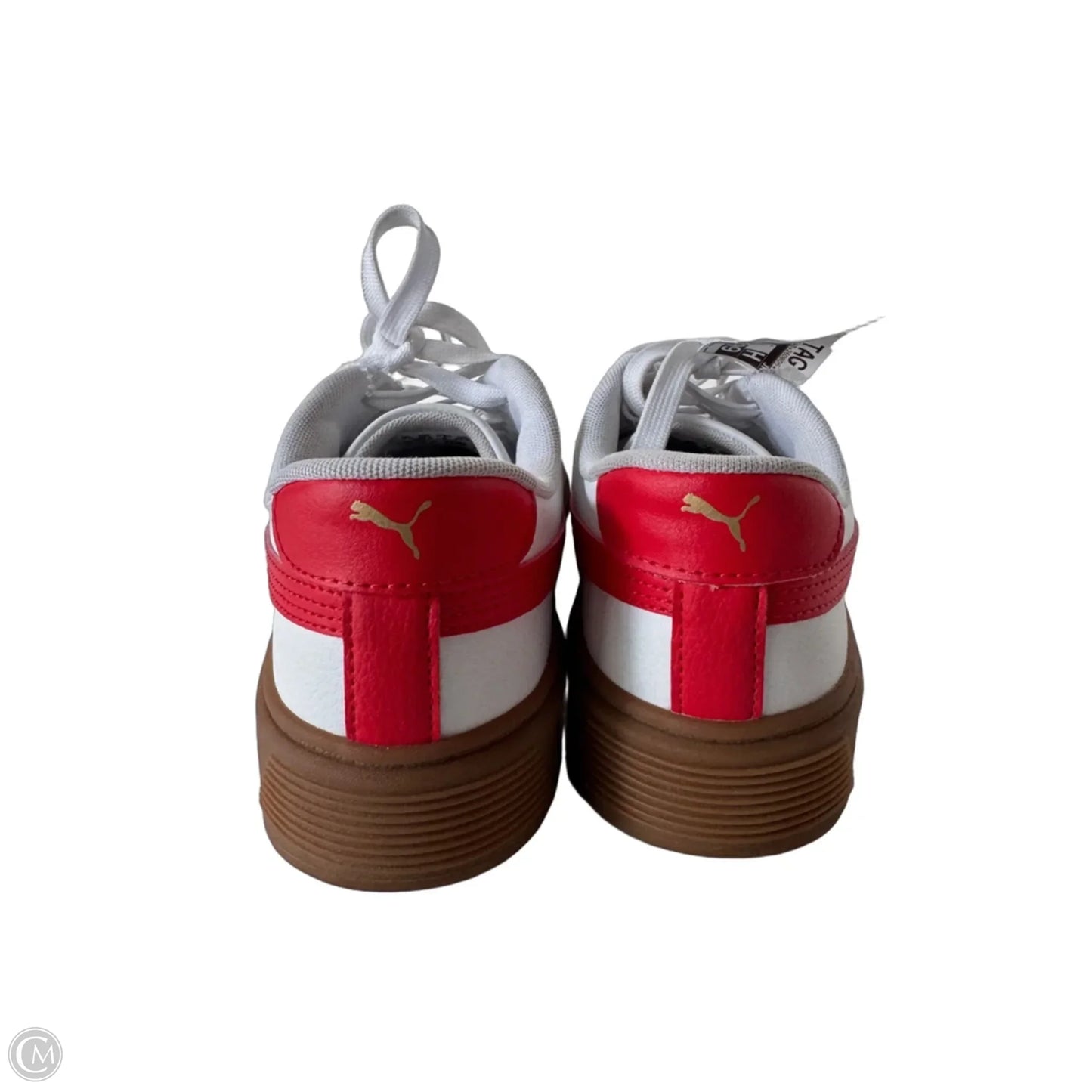Shoes Sneakers Platform By Puma In Red & White, Size: 8