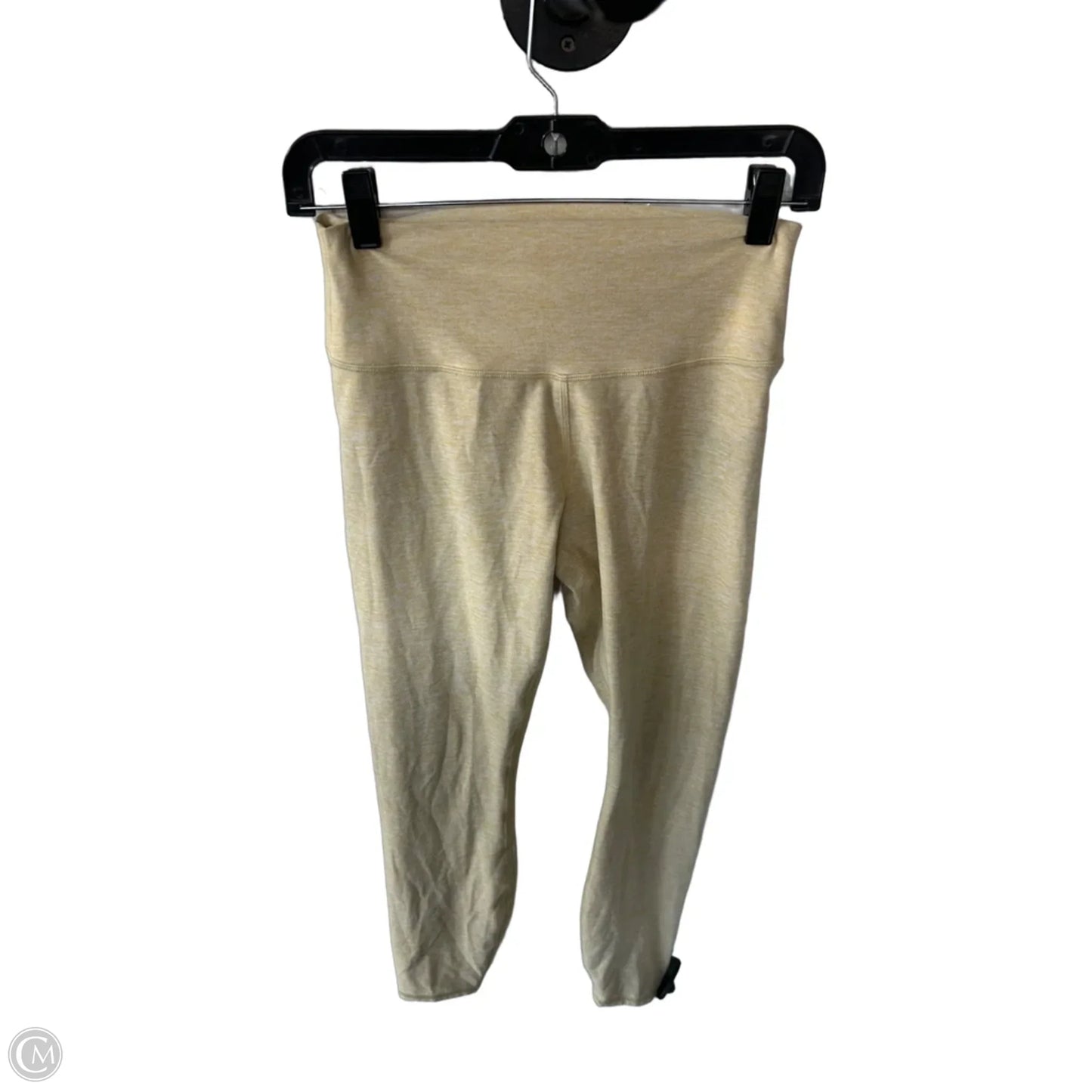 Athletic Leggings By Alo In Yellow, Size: 8