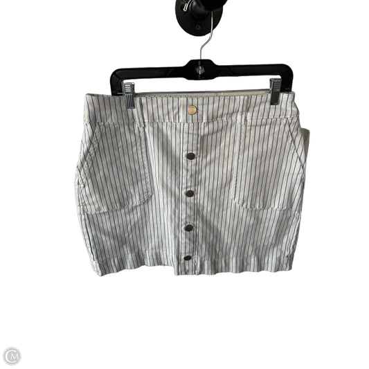 Skort By Chicos In Blue & White, Size: 10