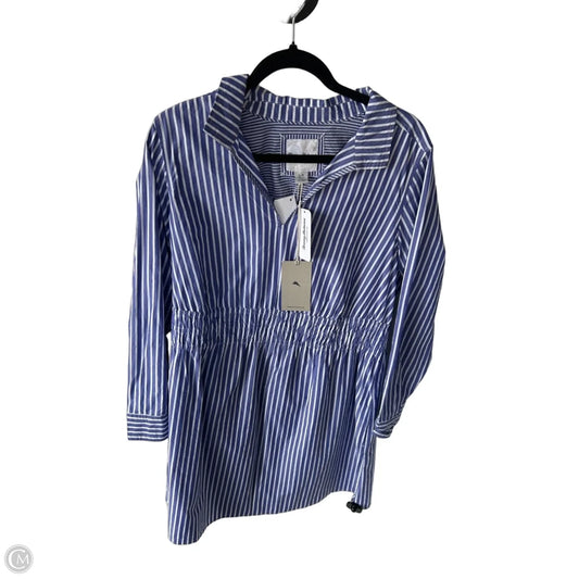Dress Casual Short By Tommy Bahama In Blue & White, Size: L