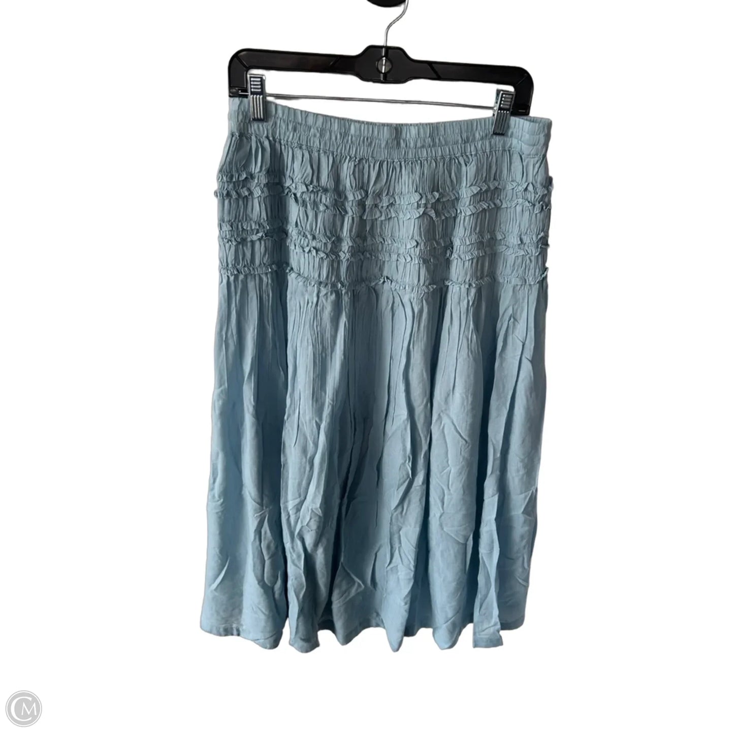 Skirt Maxi By Anthropologie In Blue, Size: 8