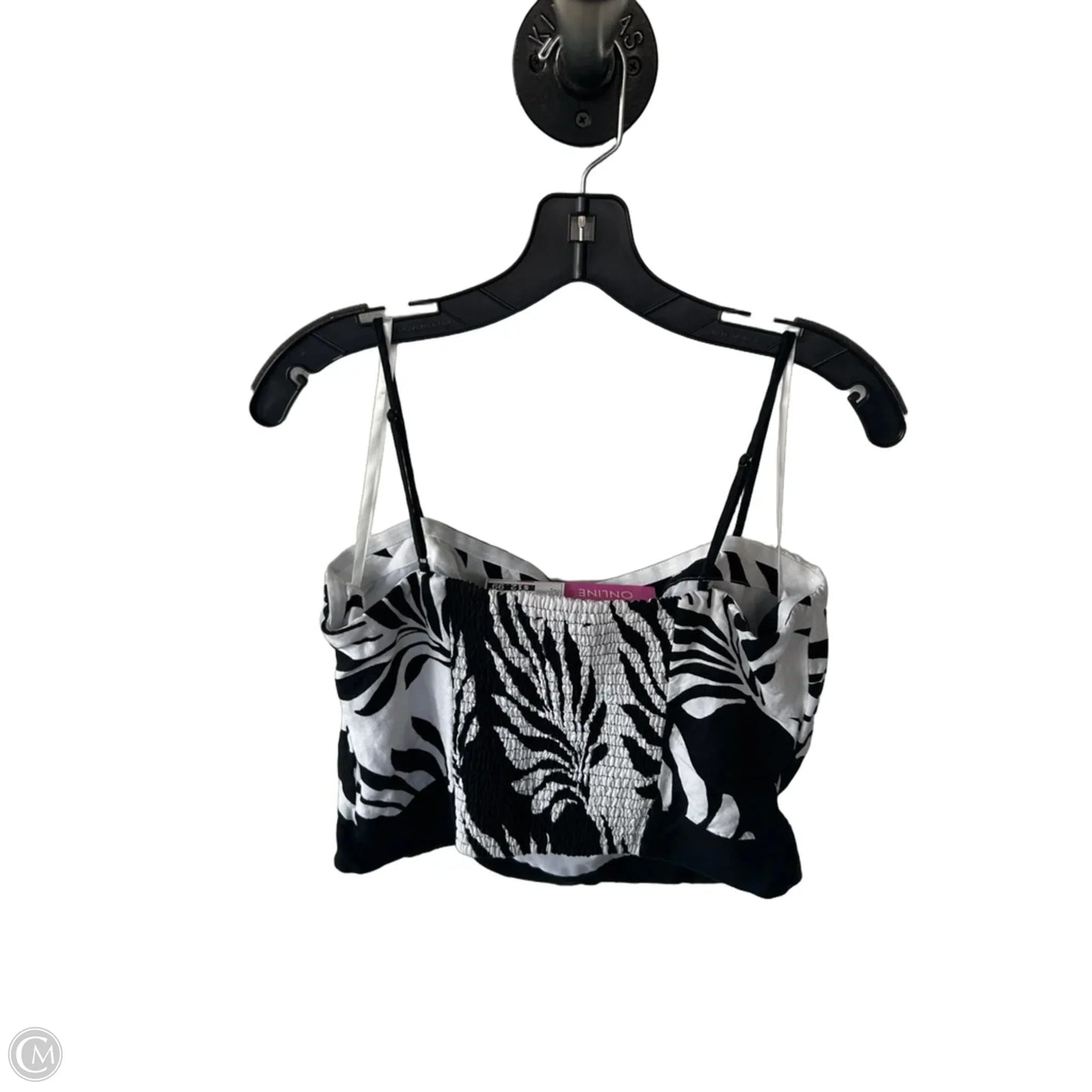 Top Sleeveless By White House Black Market In Black & White, Size: L