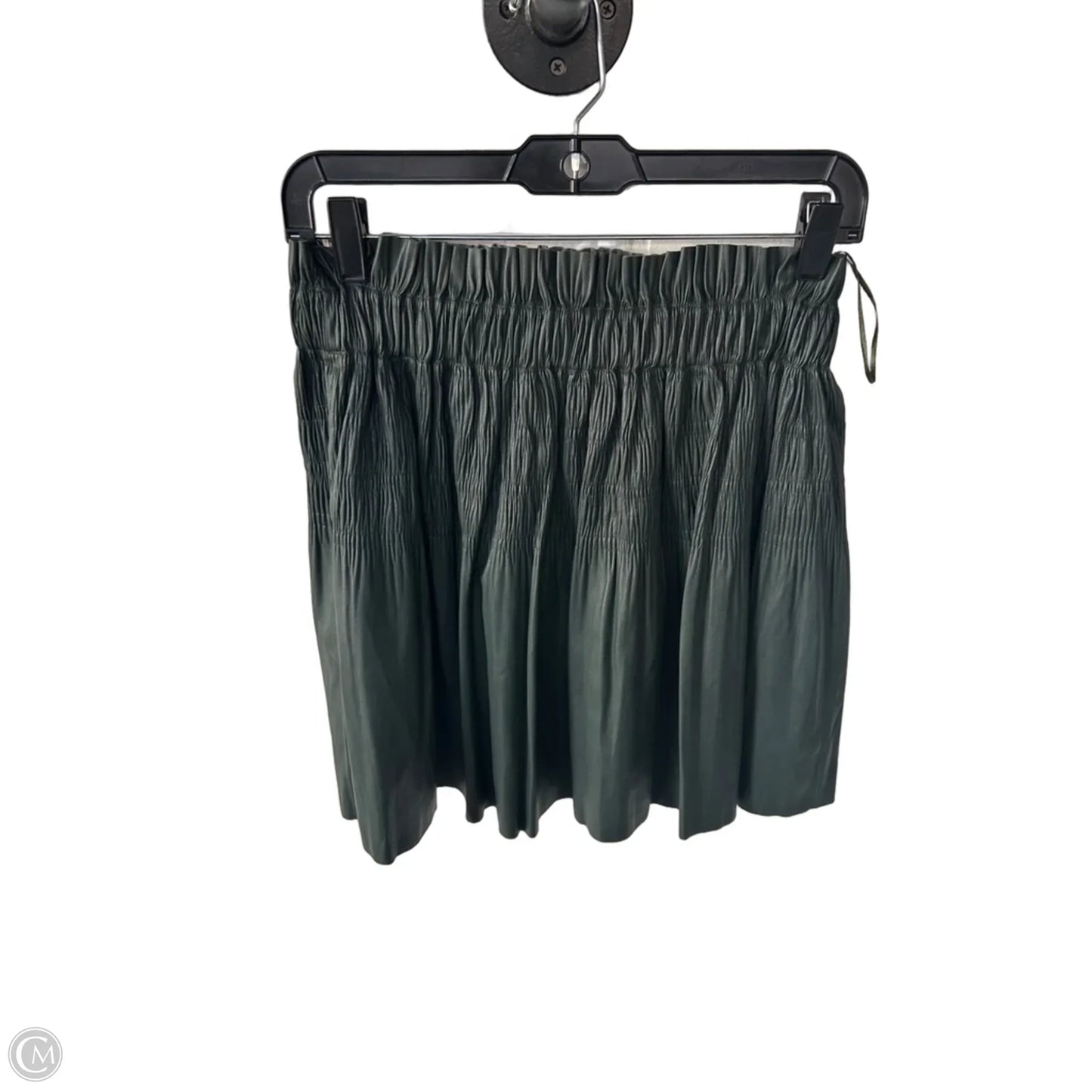 Skirt Mini & Short By 7 For All Mankind In Green, Size: 4