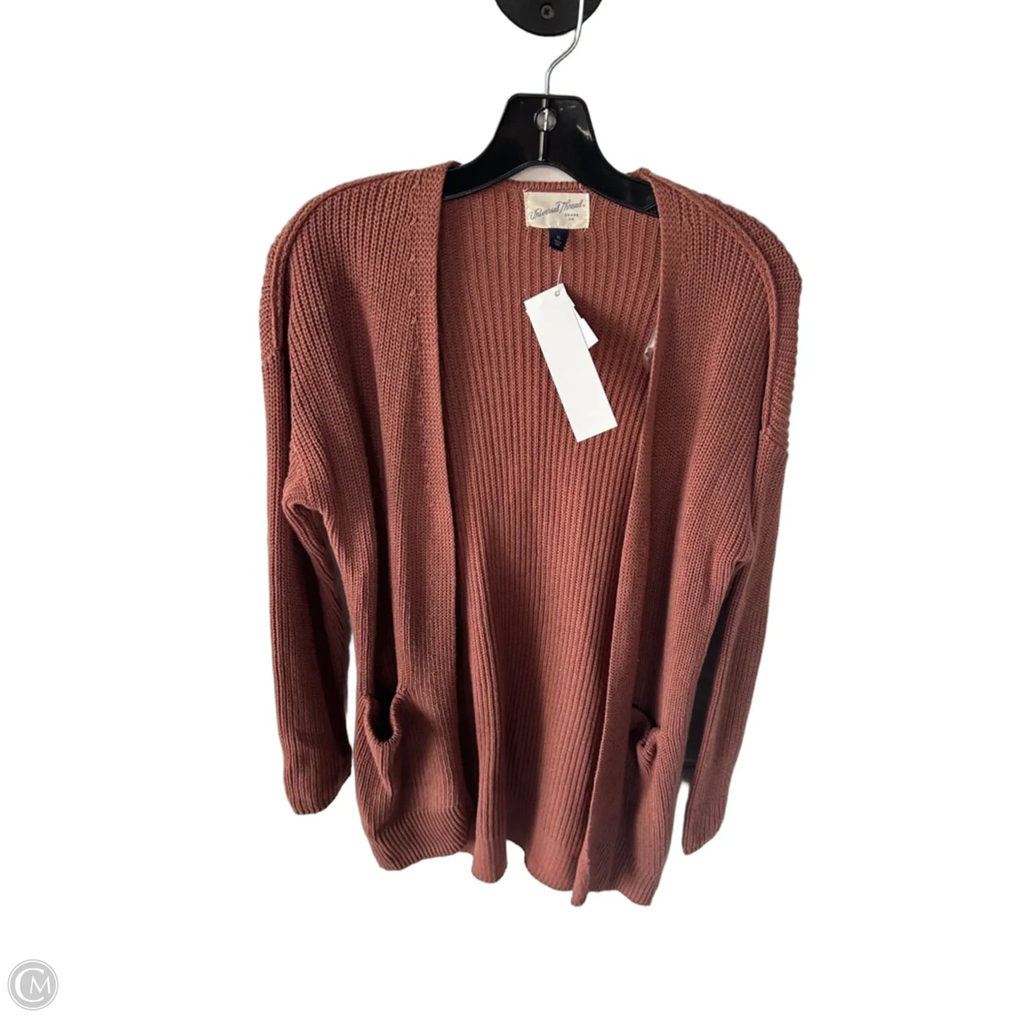 Sweater Cardigan By Universal Thread In Brown, Size: Xs