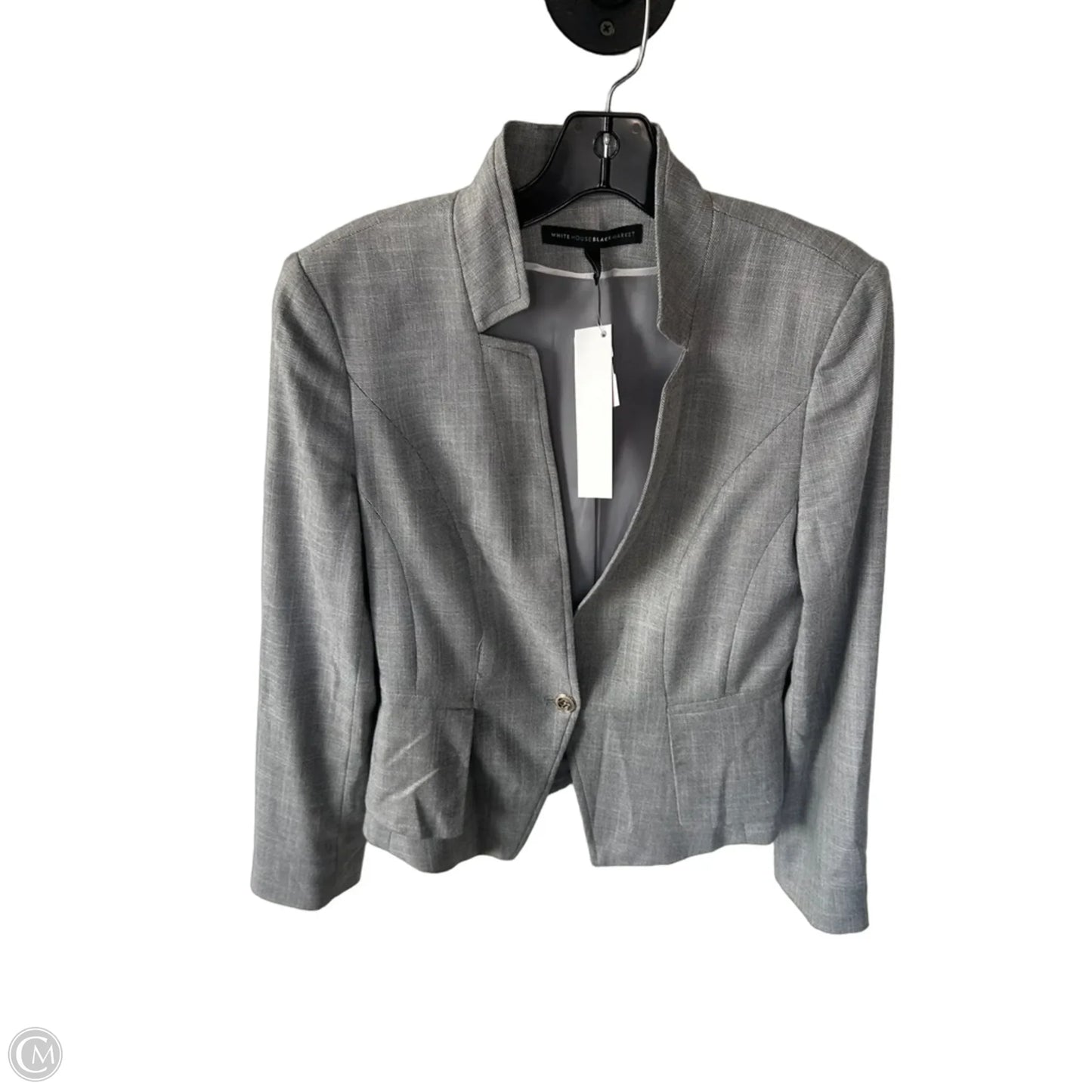 Blazer By White House Black Market In Grey, Size: S