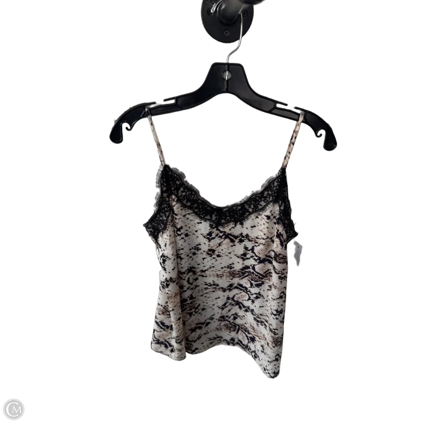 Top Sleeveless By Rachel Zoe In Black & Cream, Size: S