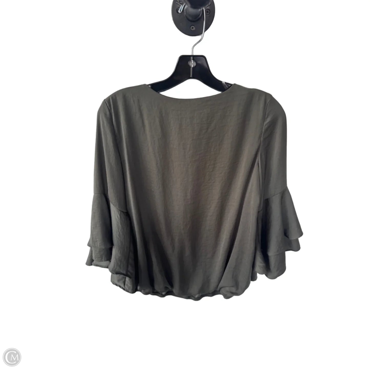 Top Long Sleeve By Apt 9 In Green, Size: S