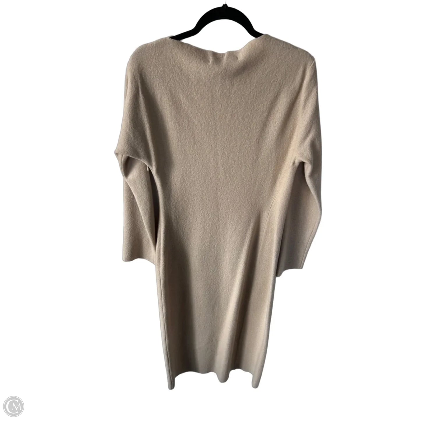 Dress Sweater By Zara In Beige, Size: L