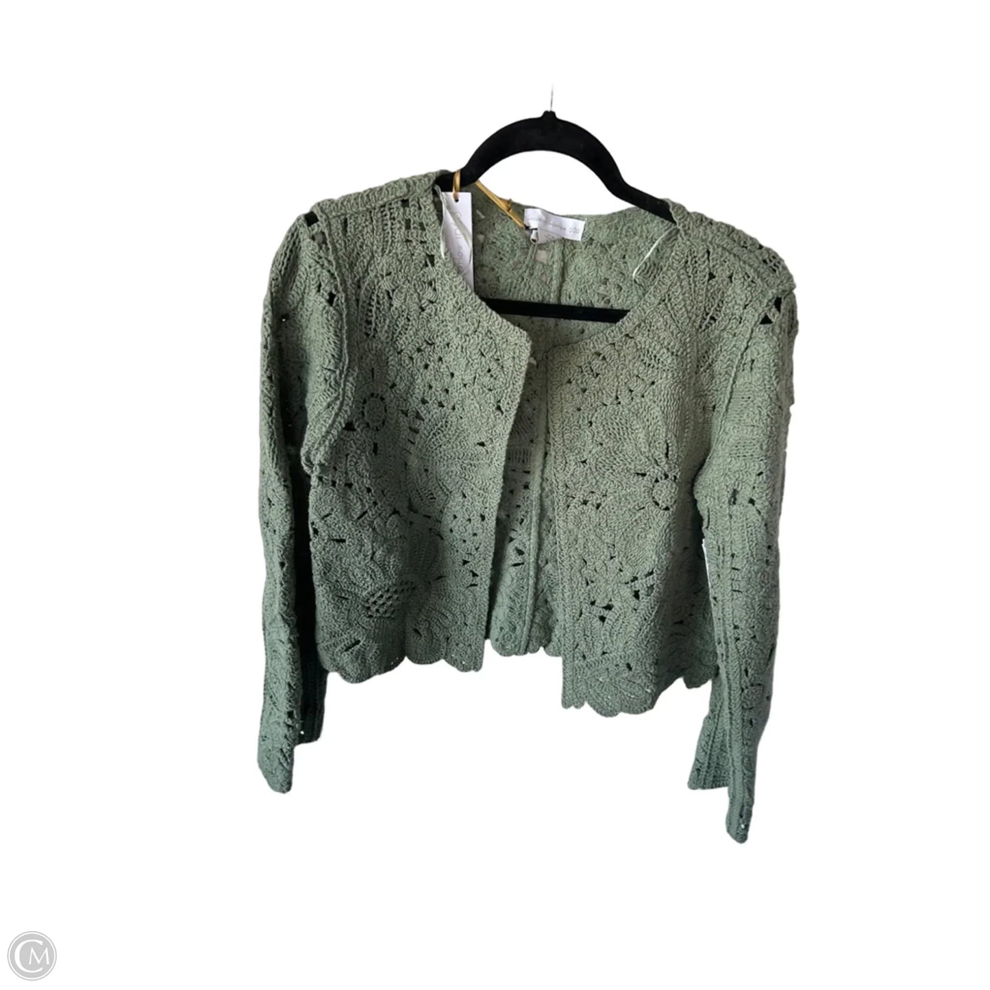 Sweater Cardigan By House Of Harlow In Green, Size: Xs
