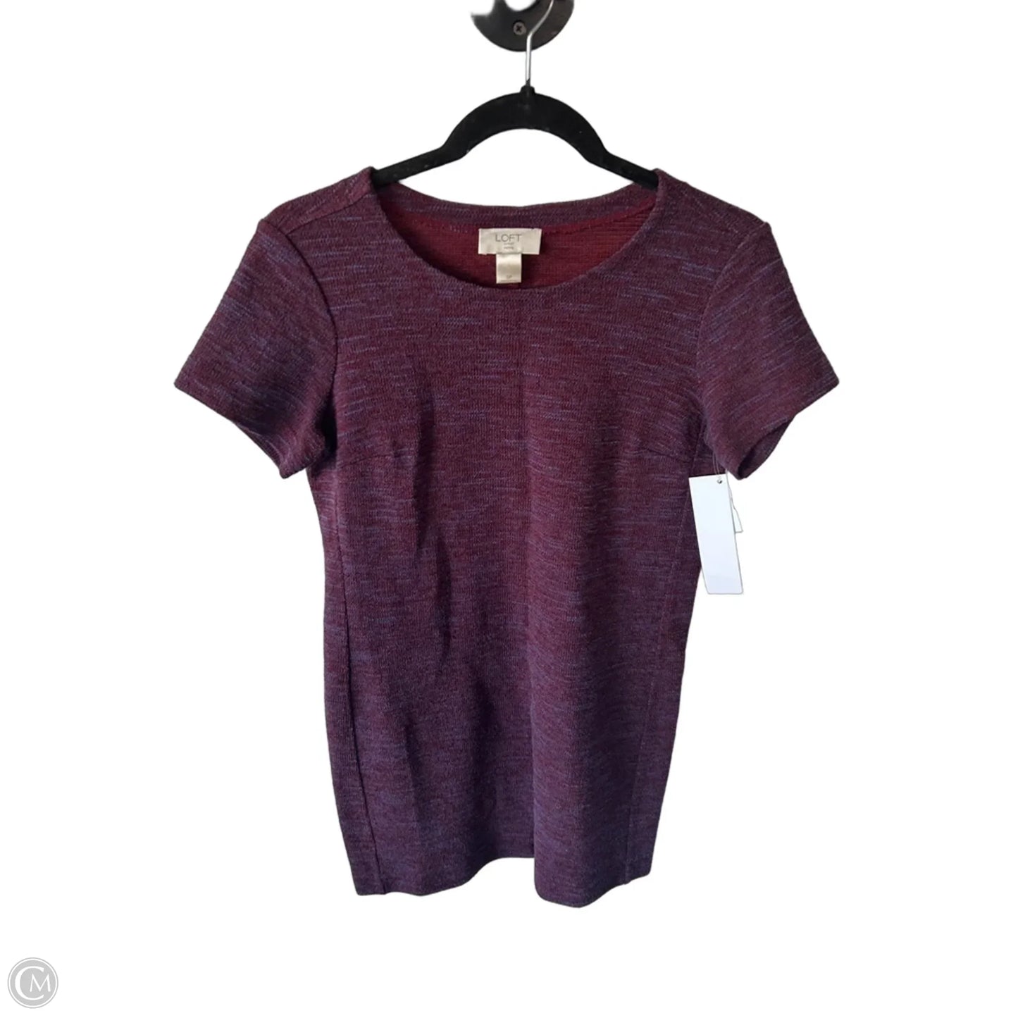 Dress Casual Short By Loft In Maroon, Size: Sp