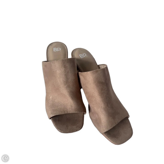 Shoes Heels Block By Bp In Tan, Size: 9