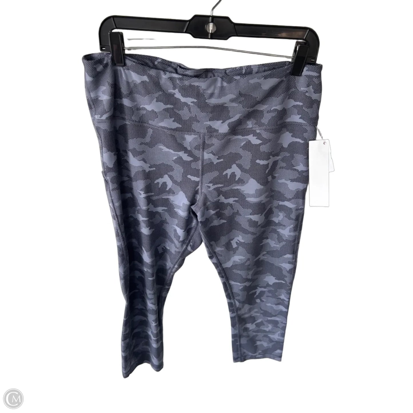 Athletic Leggings By Athleta In Blue, Size: 16