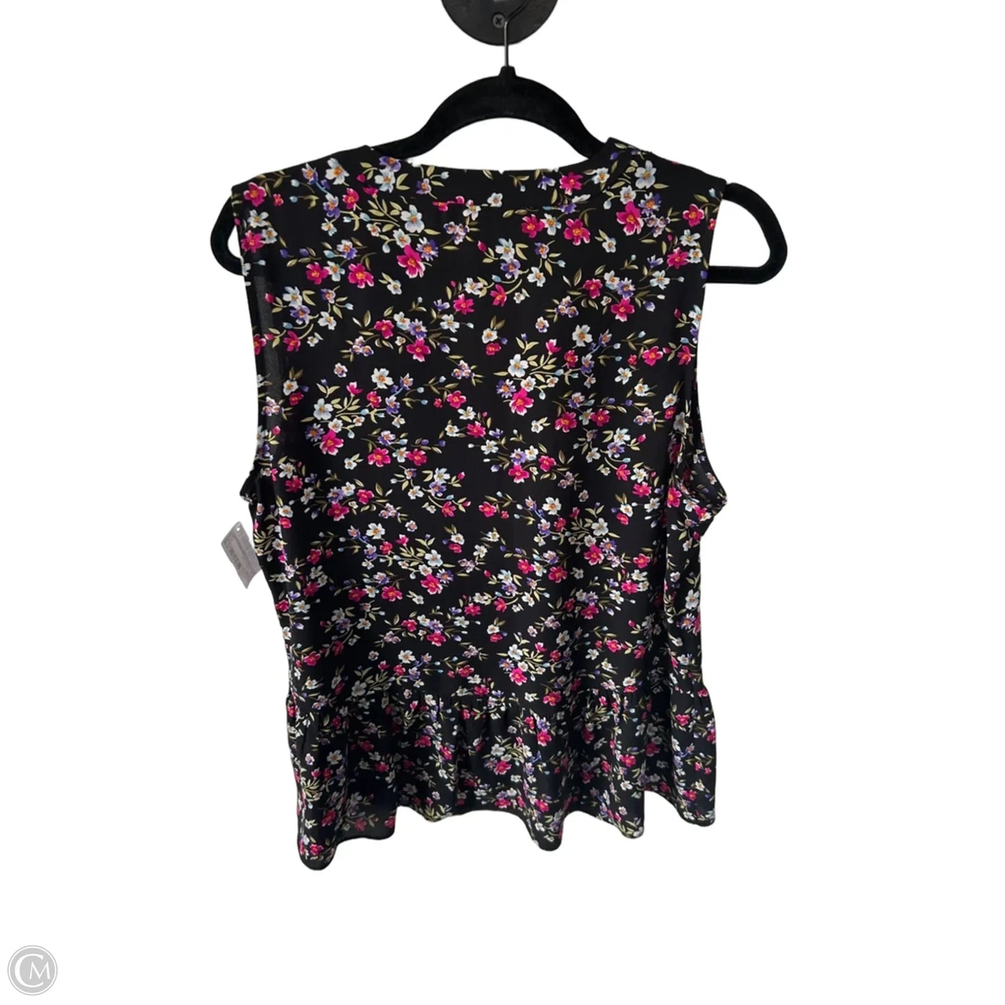 Top Sleeveless By Vince Camuto In Black, Size: L