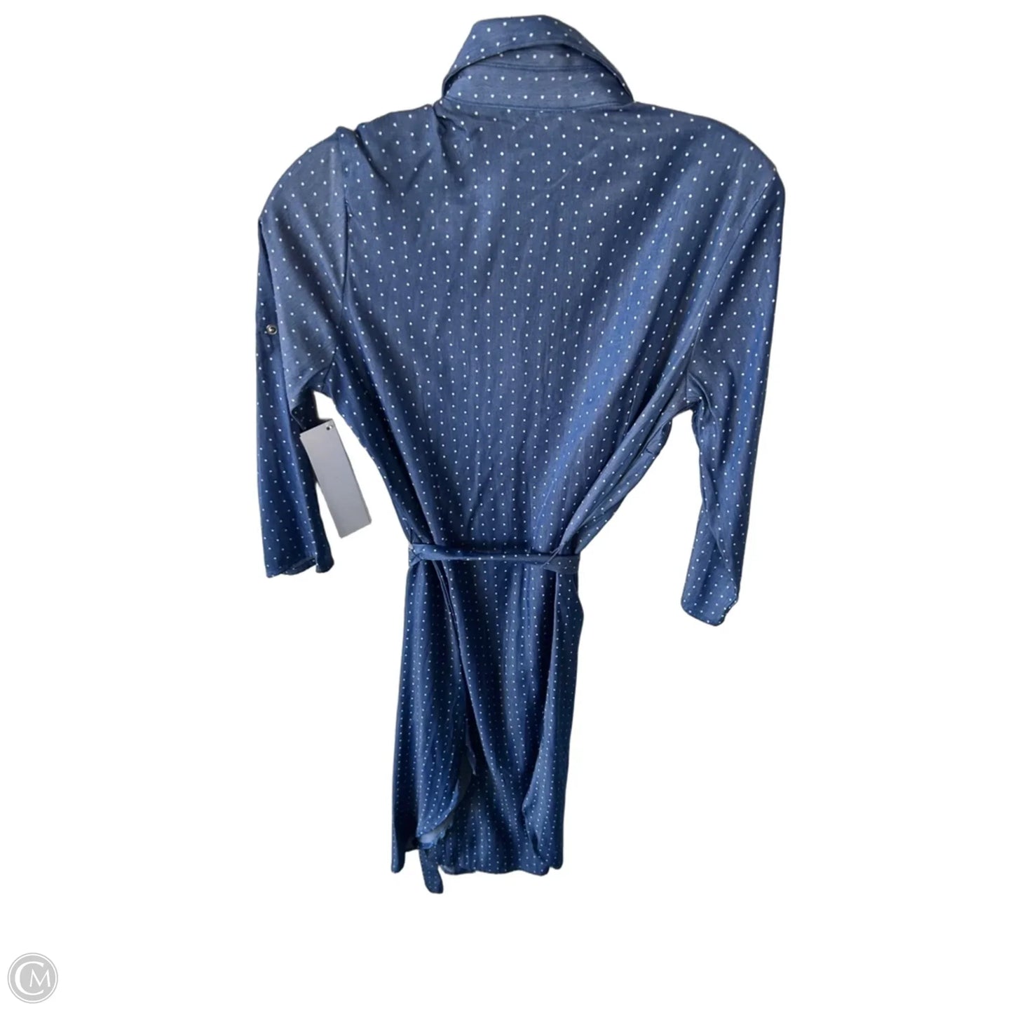 Dress Work By Ny Collection In Blue & White, Size: Mp