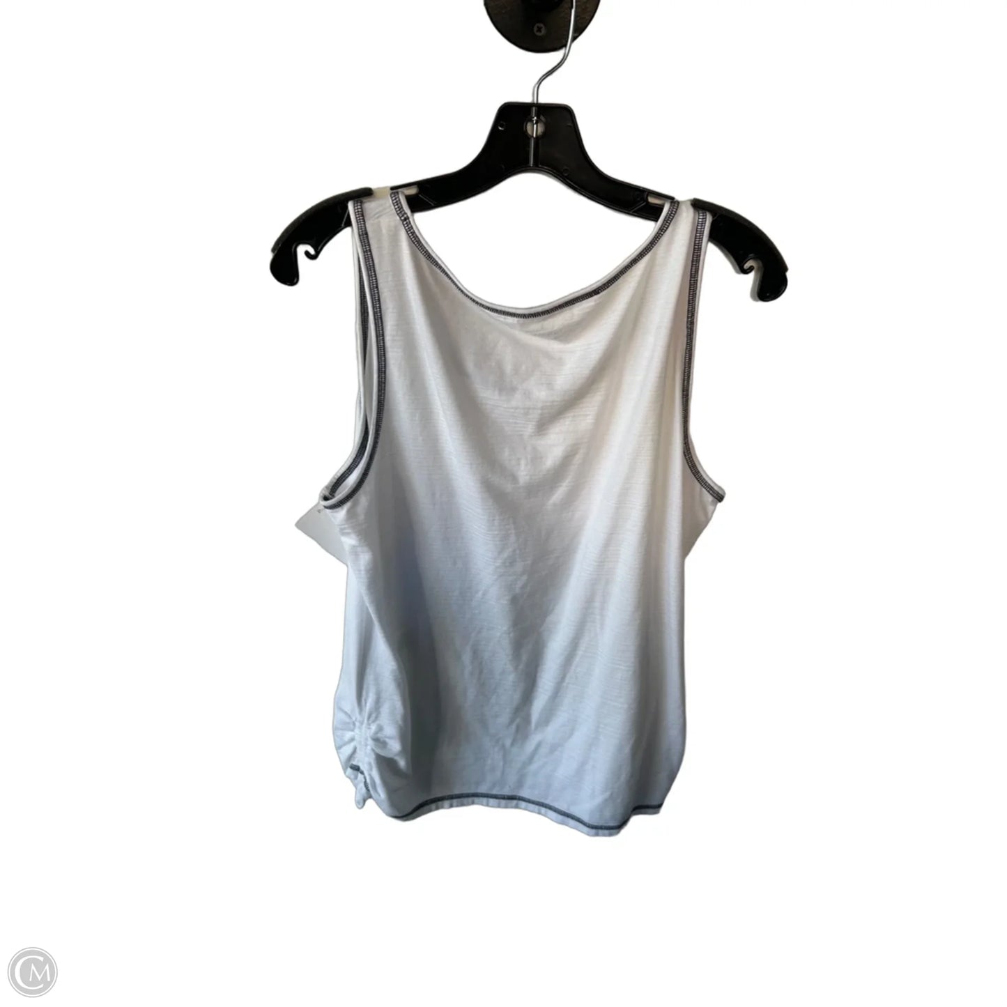 Top Sleeveless Basic By Talbots In Black & White, Size: L