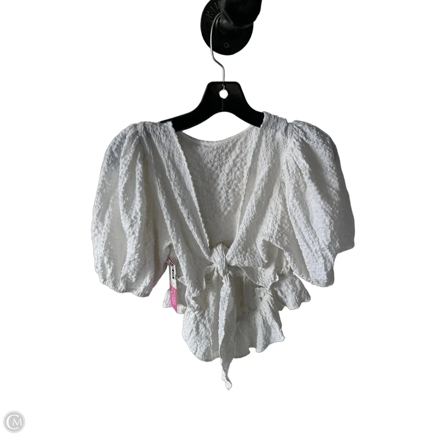 Top Short Sleeve By Free People In White, Size: M