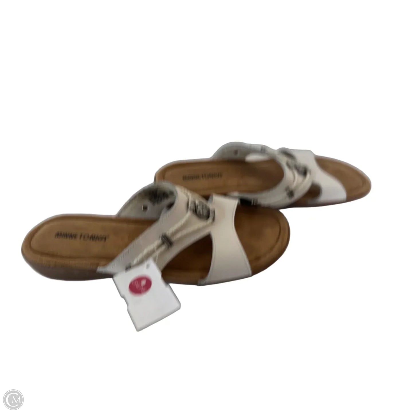 Sandals Flats By Minnetonka In White, Size: 10