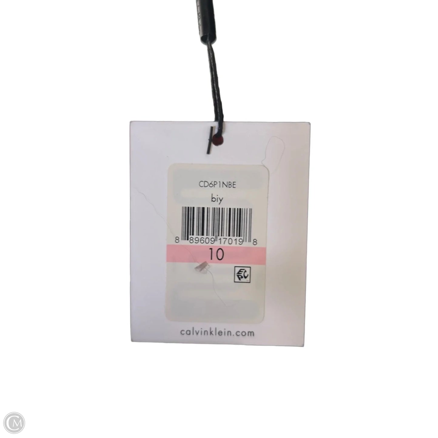 Dress Work By Calvin Klein In Black & White, Size: M