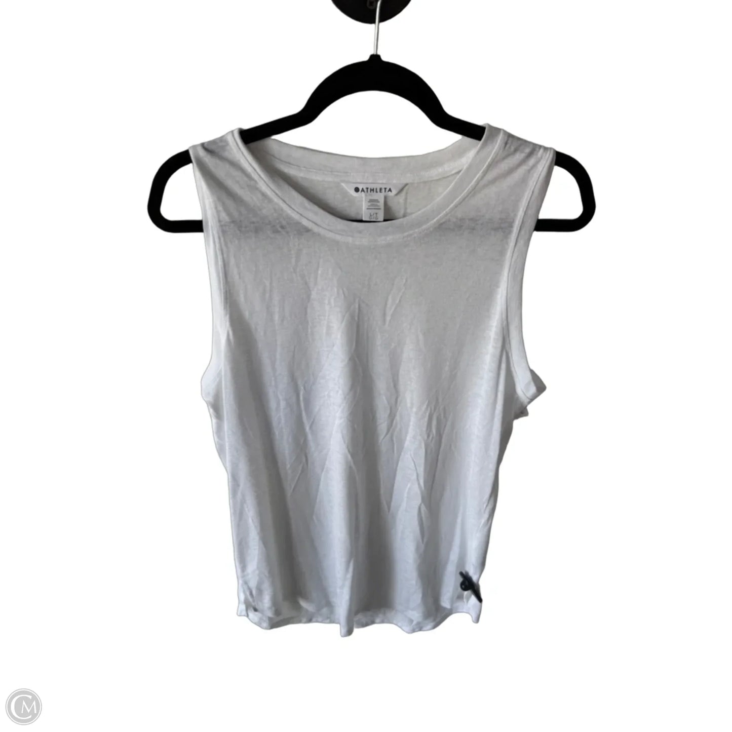 Athletic Tank Top By Athleta In White, Size: L
