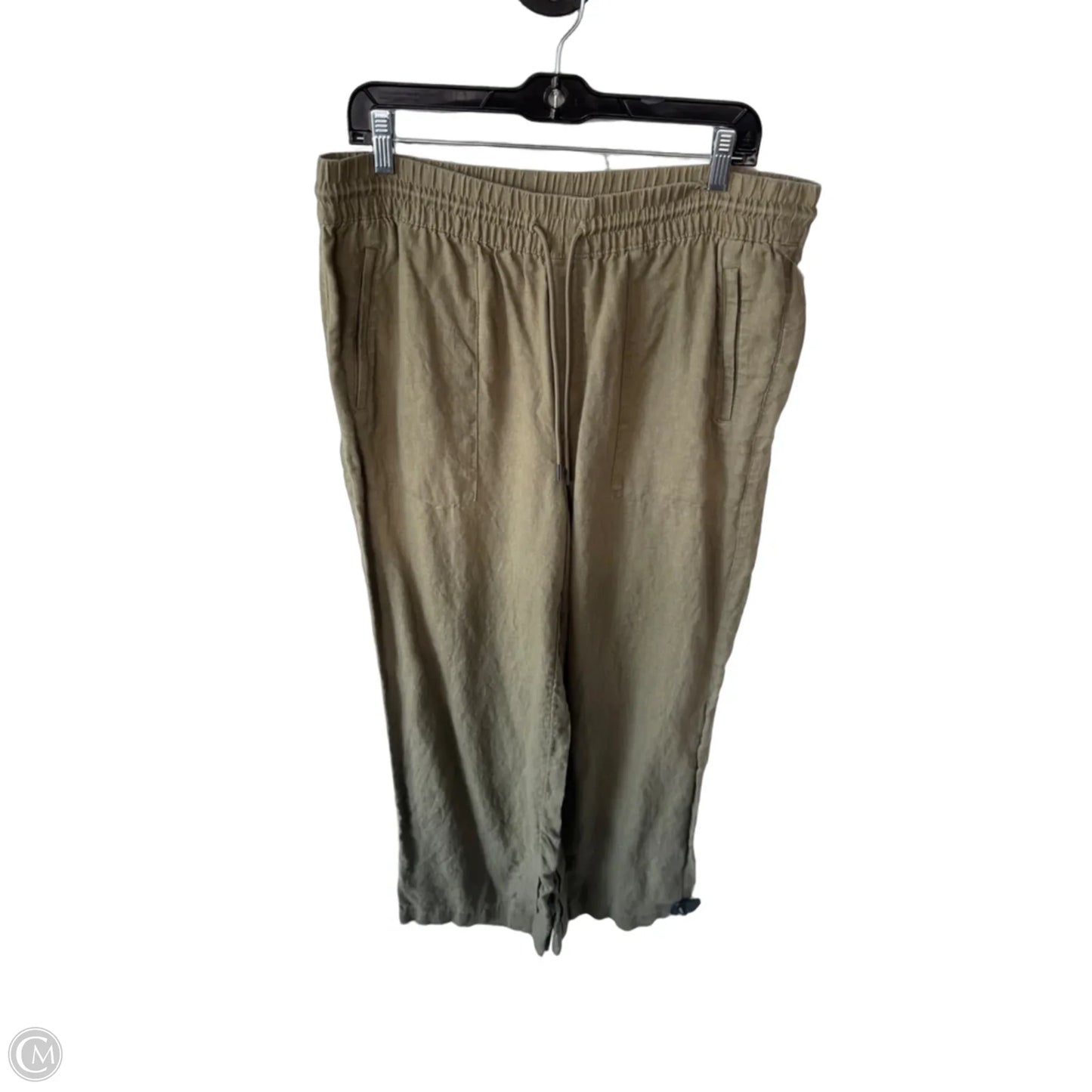 Pants Linen By Athleta In Green, Size: 12