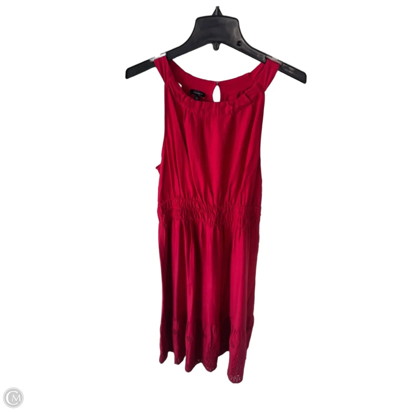 Dress Casual Midi By Talbots In Red, Size: M
