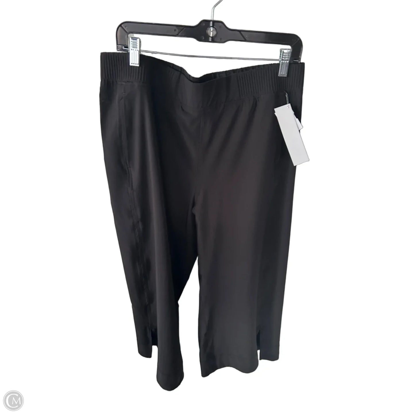 Pants Wide Leg By Lands End In Black, Size: 12