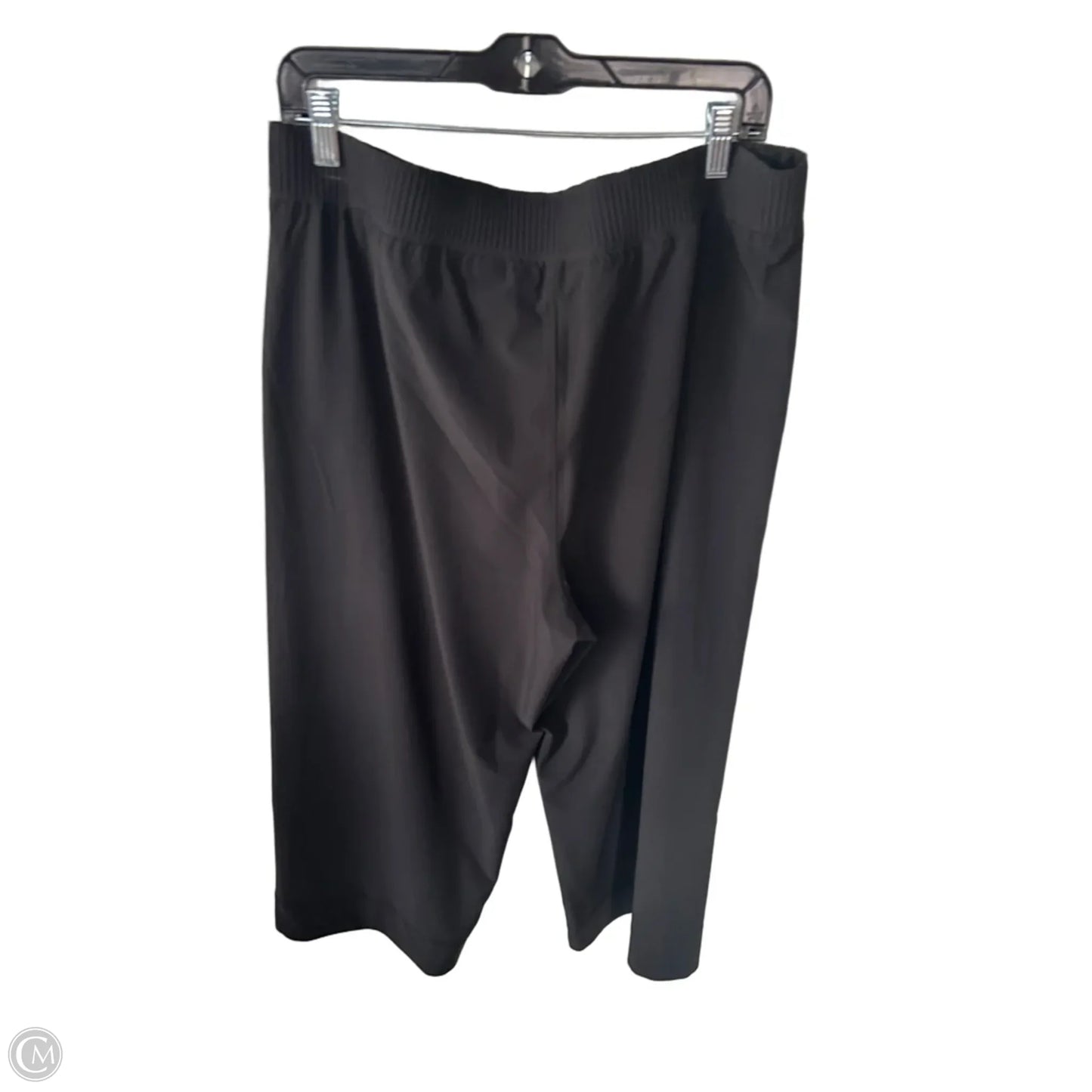 Pants Wide Leg By Lands End In Black, Size: 12