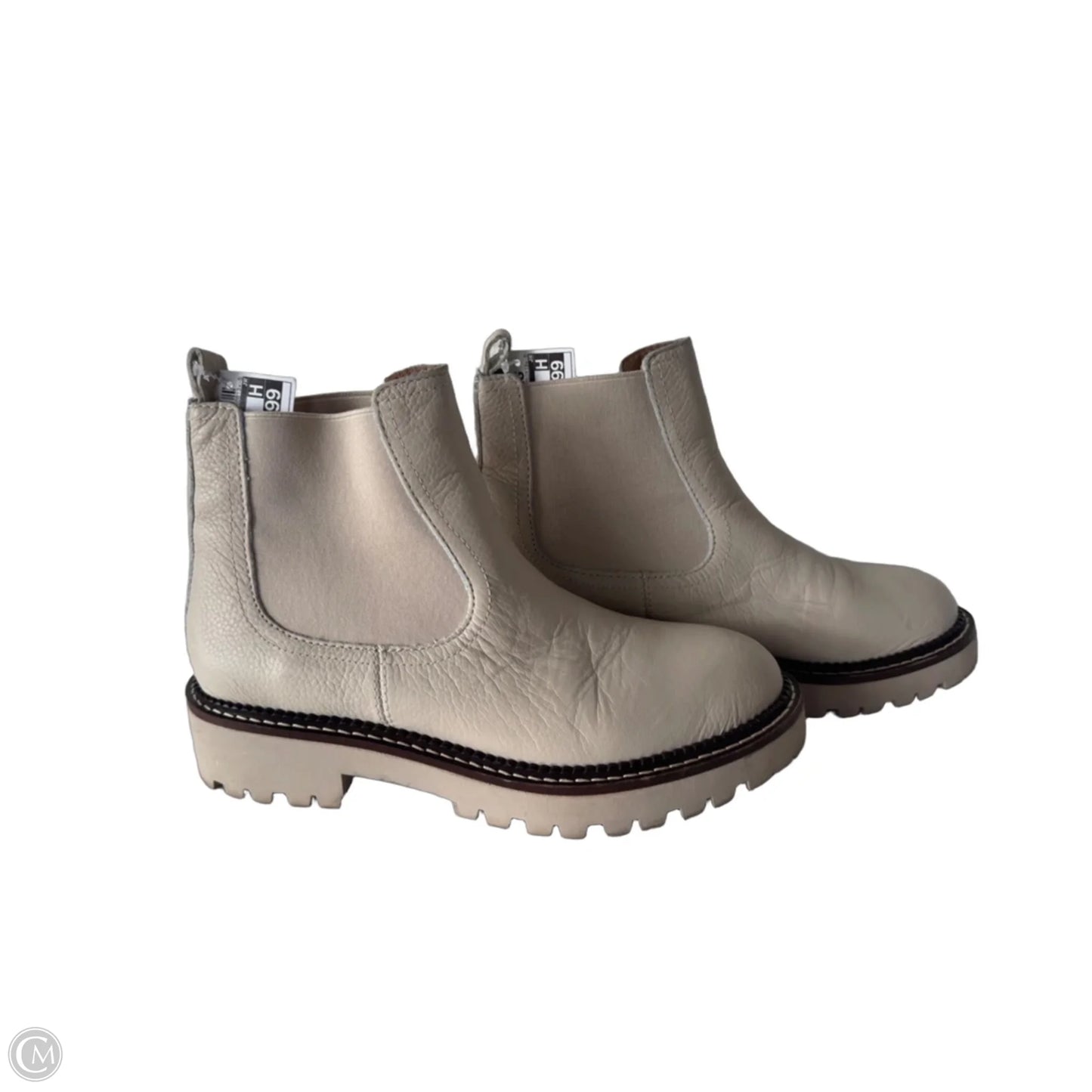Boots Ankle Flats By Caslon In Cream, Size: 7