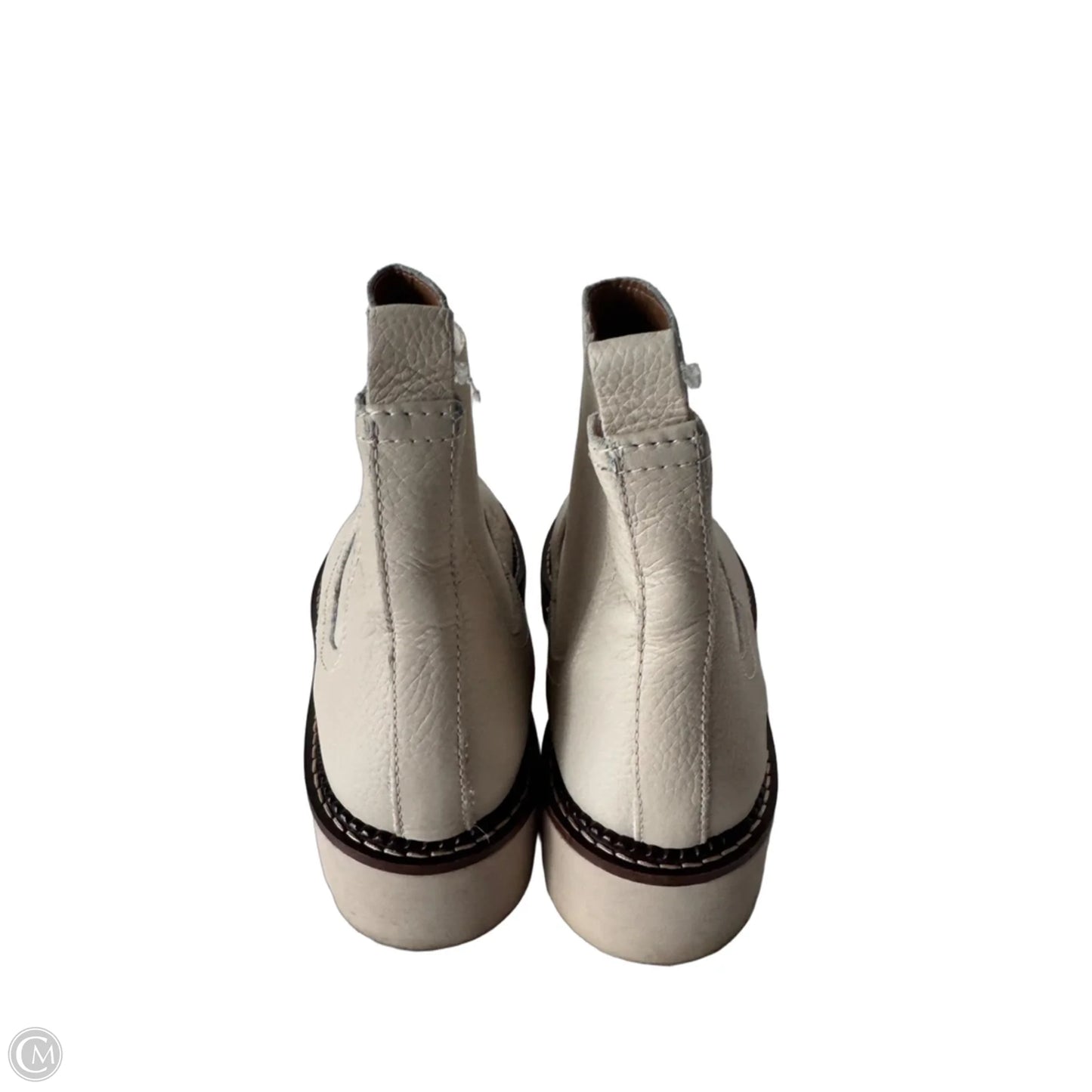 Boots Ankle Flats By Caslon In Cream, Size: 7