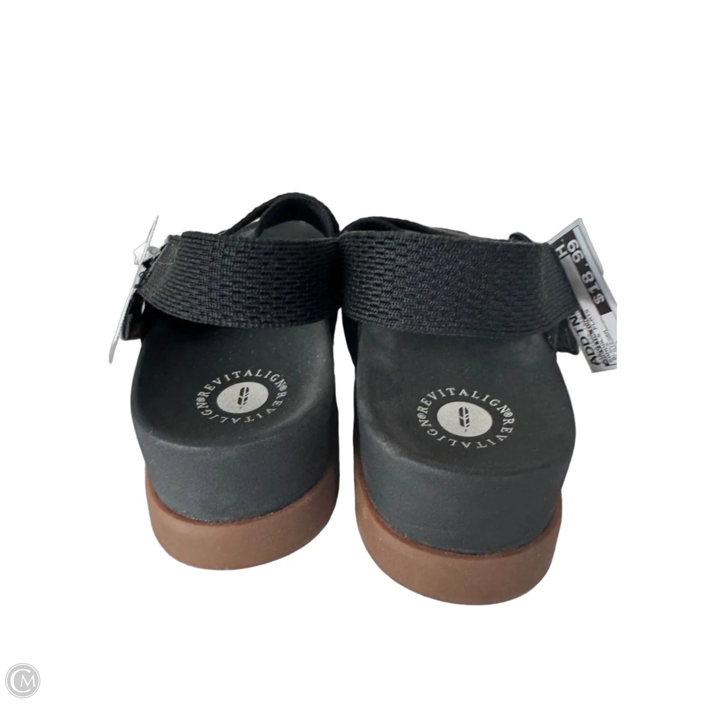 Sandals Flats By Revitalign In Black, Size: 8