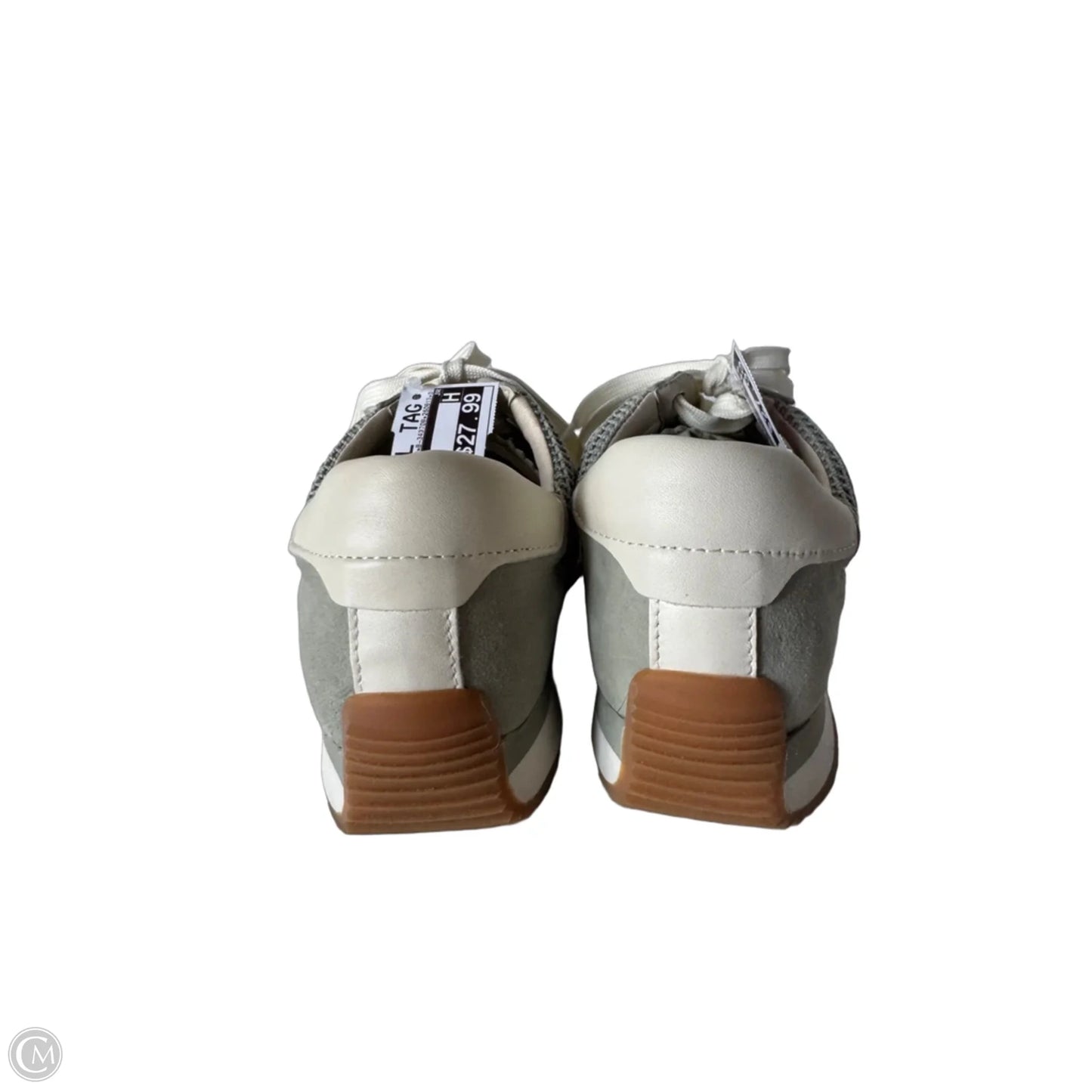 Shoes Sneakers By Dolce Vita In Green & White, Size: 9.5