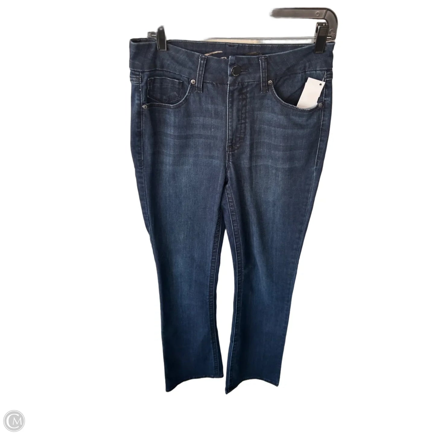 Jeans Straight By Seven 7 In Blue Denim, Size: 6
