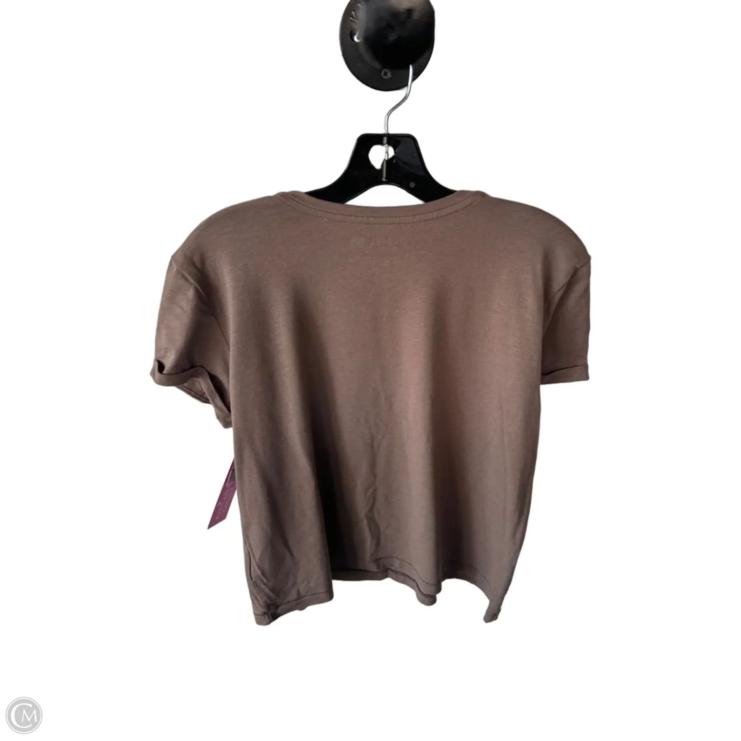 Top Short Sleeve Basic By Rachel Zoe In Brown, Size: M