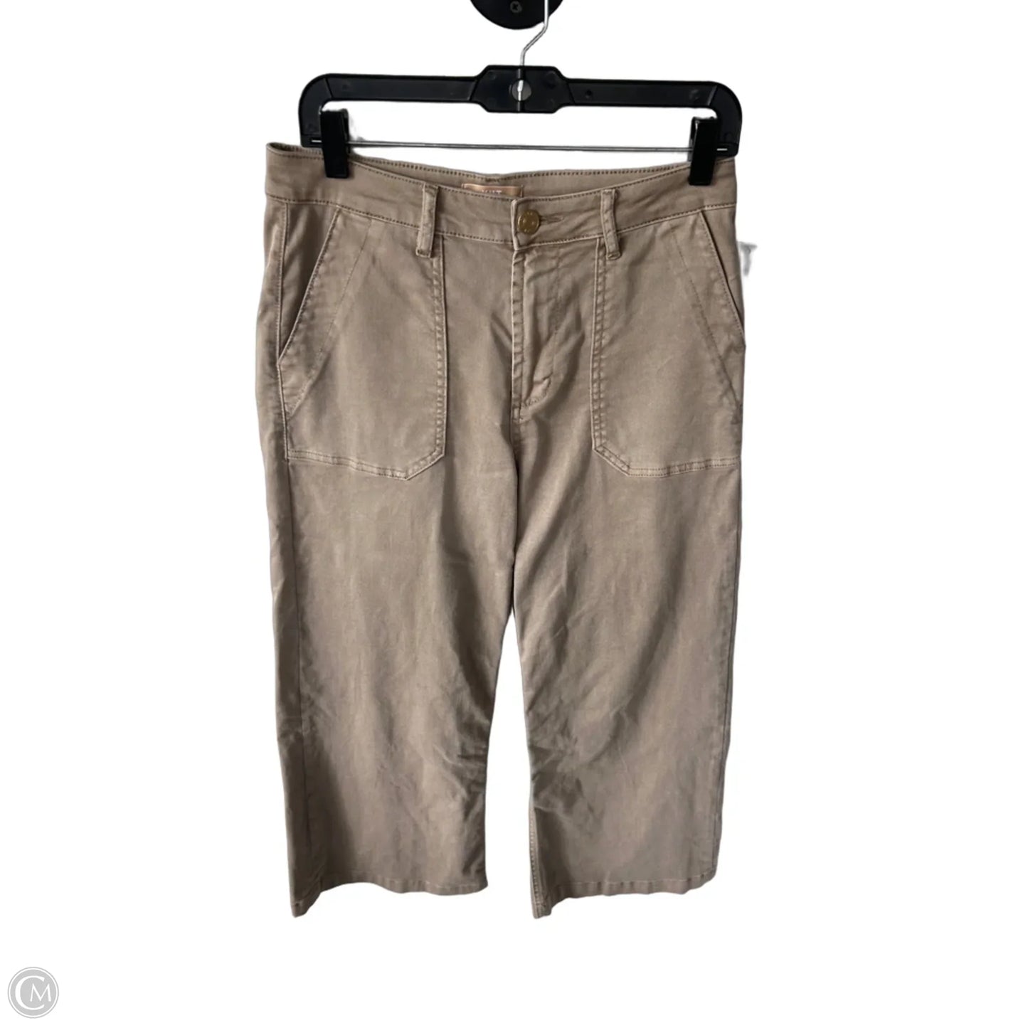 Jeans Wide Leg By Kut In Tan Denim, Size: 6